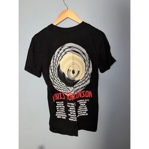 Louis Tomlinson World Tour T Shirt Black Graphic Concert Merch Size S